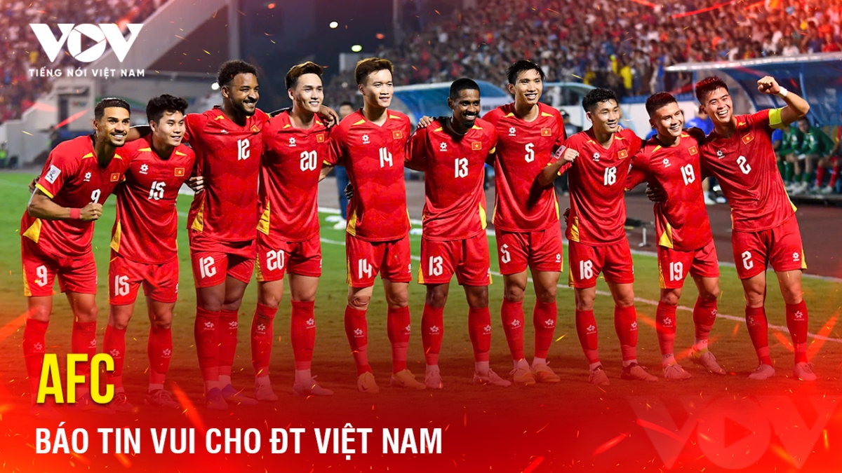 Tin bóng đá 1-4: AFC báo tin vui cho ĐT Việt Nam